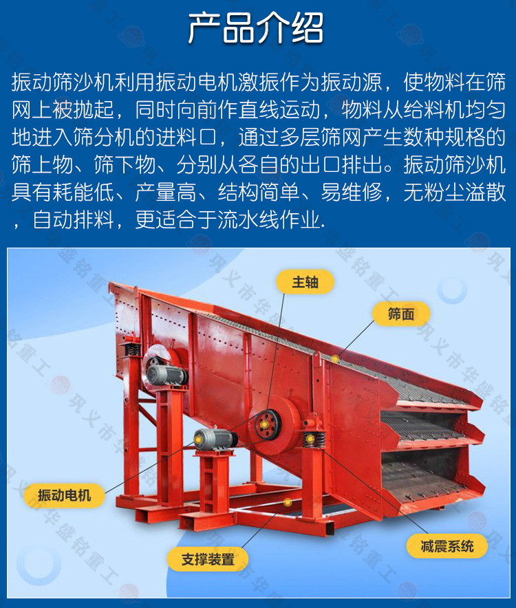 鋁渣鋸末振動篩沙機